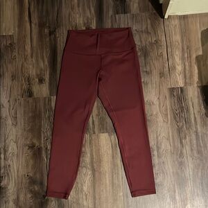 Lululemon Wunder Train Leggings